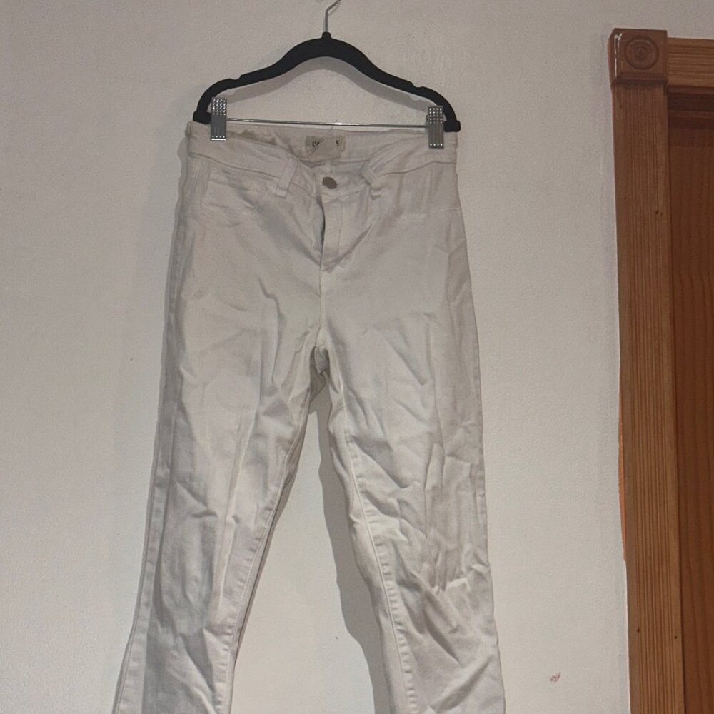 L' Agence Jeans , Size 25, White
